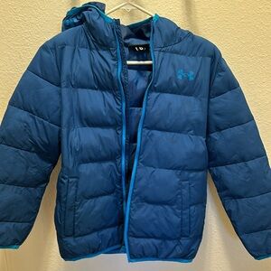 Under Armour boys medium blue jacket